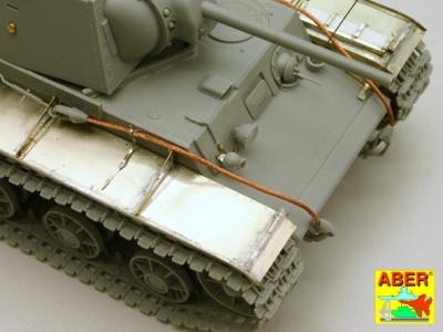 Russian heavy tank KV-1 - vol.3 - additional set - fenders, late model - 10