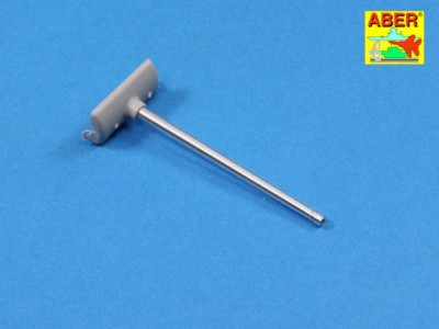 U.S. 76 mm M1A2 barrel with thread protector for Sherman M4 series tanks - 4