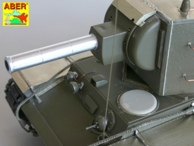 Russian 152,4 mm M-10S tank barrel for KV-II - 6