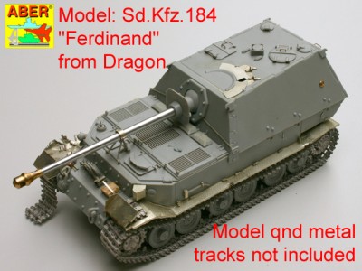 Fenders for Sd.Kfz.184 ''Ferdinand'' o ''Elefant" - 4