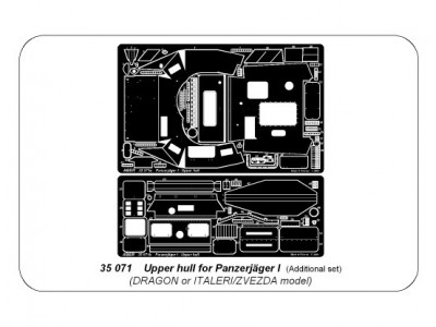 Upper hull for Panzerjager I - 4