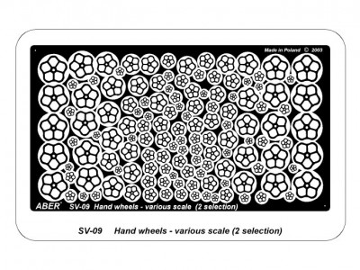 Pokrętła - różne skale (drugiego rodzaju) - 6