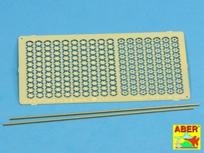 Hexagonal bolts and nuts 1,5mm useful for 1/16 scale - 1