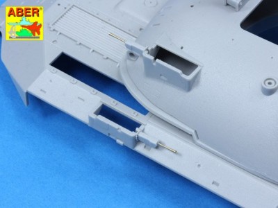 Uzbrojenie do czołgu JS-7 (krótki hamulec wylotowy) 1x130mm, 2x14,5mm, 6x7,62mm - 6