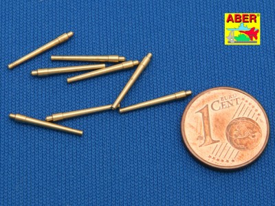 Zestaw 8 Luf 381mm do wież z osłonami anty podmuchowymi dla okrętu Hood - 2