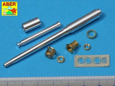 88mm KwK36/L56 barrel for German Tank Tiger I, Ausf. E - with late muzzle brake - 2