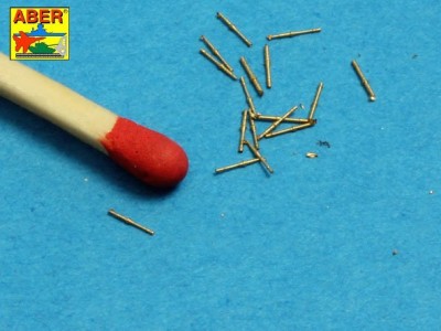 Set of 20 pcs 37 mm /54 Breda gun barrels for Italian Navy ships - 2