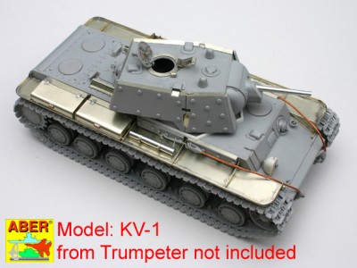 Radziecki czołg ciężki KV-1 używany i zmodyfikowany przez fińską armię - 4