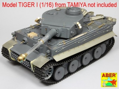 Tiger I, E Tunisia 501 abt.- Tail mud flaps - 7