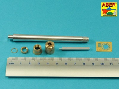 Set of barrels for German Heavy tank E-100 (Dragon) 15cm  7,5cm - 2