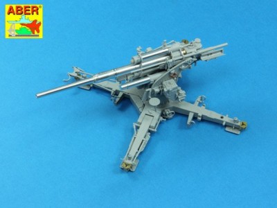 Dwuczęściowa lufa 88mm L/56 do niemieckich dział typu Flak - 6