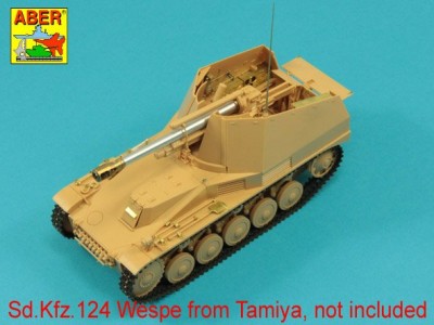 German105mm Howitzer, Sd.Kfz.124 "Wespe" - 4