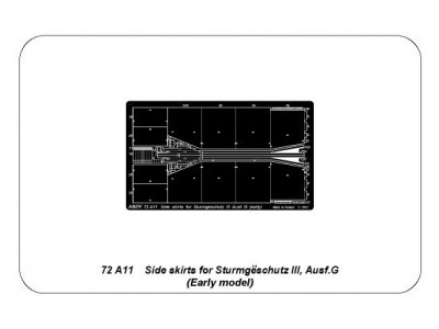Side skirts for Sturmgeschutz III (Early model) - 15