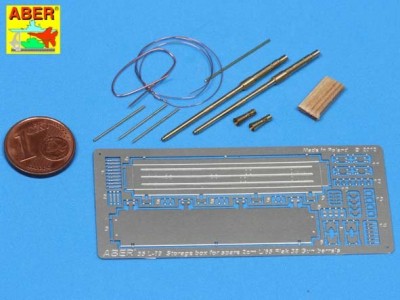 Zestaw 2 luf 2cm L/65 do niemieckiego działka Flak 38 wraz z zasobnikiem - 3