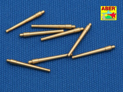 Zestaw 8 Luf 381mm do wież z osłonami anty podmuchowymi dla okrętu Hood - 1