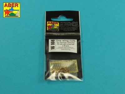 One wing nuts for German vehicles PE nuts with turned bolt x 26 pcs. - 17