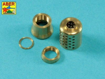 Set of barrels for German Heavy tank E-100 (Dragon) 15cm  7,5cm - 3