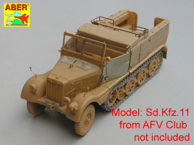 German 3 ton Half-track Sd.Kfz.11 - vol.1 - basic set - 10