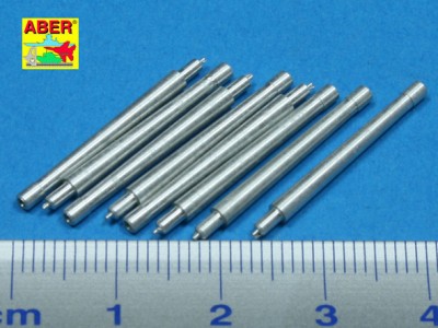 Set of 8 pcs 380 mm short barrels for ships Richeulieu, Jean Bart - 2