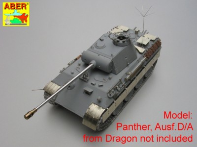 Grilles for german tank PzKpfw V Ausf.A/D ''Panther'' (Sd.Kfz.181) - 3