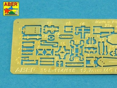 Barrel for Russian 12,7mm heavy machine gun DShK, after WWII version (T-54/55; BTR-60APC)  - 3