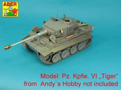 Some usefull turned parts to Tiger I for early versions - 9