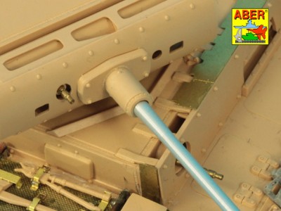 Lufa 50mm KwK39L/60 do czołgu Panzer III J późny, L, M. - 13