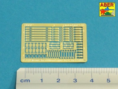 Mounts for additional ammunition boxes used on Soviet tanka like: T-54; T-55 or T-62 - 2
