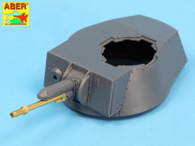 Lufa 3,7cm do niemieckiego działka do czołgu Panzer 35(t) - 8