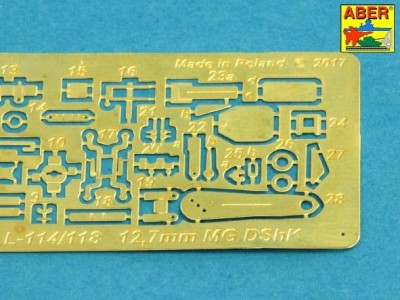 Barrel for Russian 12,7mm heavy machine gun DShK, after WWII version (T-54/55; BTR-60APC)  - 4