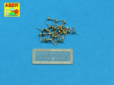 Wing nuts PE nuts with turned bolt x 30 pcs. - 1
