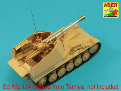 German105mm Howitzer, Sd.Kfz.124 "Wespe" - 6