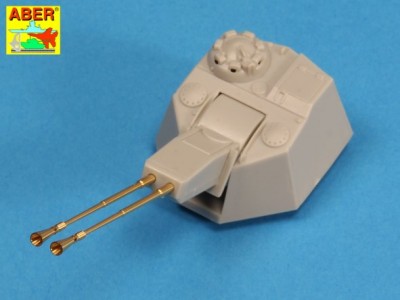 Dwie lufy 5,5cm do niemieckich Zwilling Flakpanzers - 6