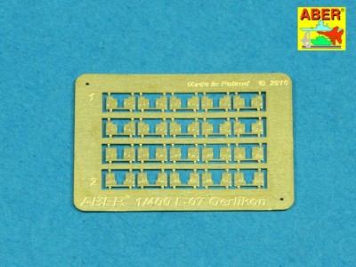 Set of 20 pcs 20mm L/70 Oerlikon barrels for USA and Royal Navy - 3