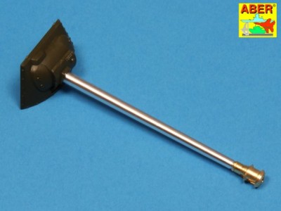 U.S 76 mm M1A2 barrel with muzzle brake for Sherman M4 series tanks with M62 mount - 12