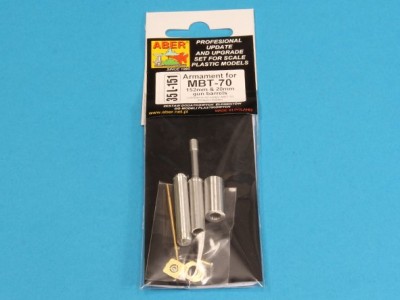 Armament for MBT-70 - 152mm and 20mm gun barrels - 13