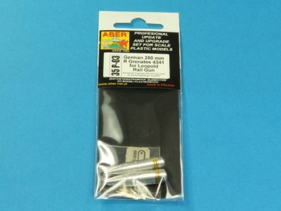 Niemieckie R granaty 280mm typu 4341 do działa kolejowego Leopold - 3