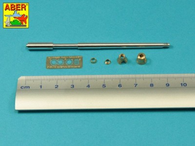 German 75mm barrel for KwK40L/43 with early model muzzle brake for Pz.Kpfw. VI, Ausf.G - 2