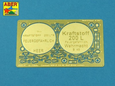 German WW II 20L Jerry Can closings  200L fuel drum covers (choice A) - 3