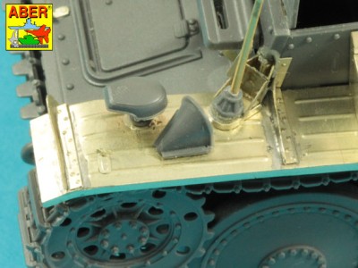German light tank Pz.Kpfw. 38(t) Ausf. E/F/G - vol. 2 - additional set - fenders - 7