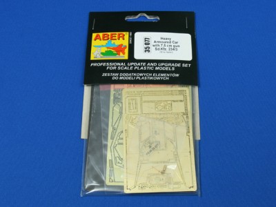 German heavy armoured car with 7,5 cm gun Sd.Kfz.234/3 - 13