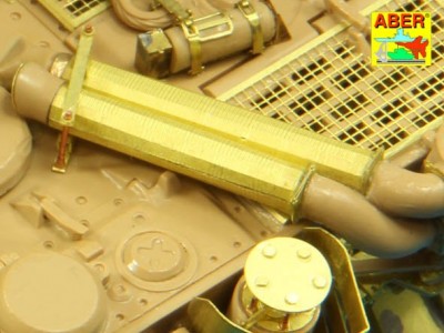 Rury fitrów Feifel do czołgu Tiger I, Ausf.E - 10