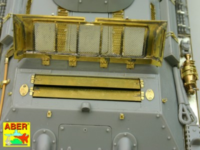 Grille cover for russian tank T-34/76 model 1940 - 9