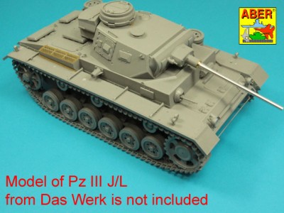 Lufa 50mm KwK 39 L/60 do czołgu Panzer III J późny, L lub M - 6