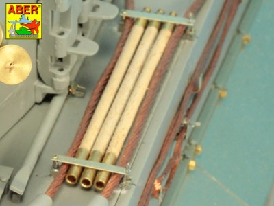 Barrel cleaning rods with brackets for Tiger I – early/late - 5