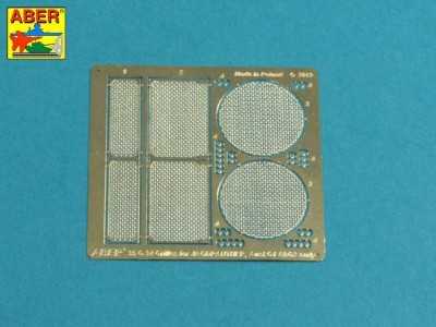 Grilles for Jagdpanther Ausf.G1 early (Meng) - 1