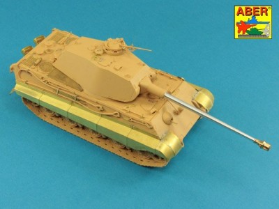 Lufa KwK 43/2 L/71 8,8cm (jedno częściow) do czołgu King Tiger z wieżą Porsche - 4