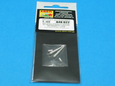 Zestaw 2 toczonych Luf do 20mm automatycznych działek  Hispano do brytyjskiego myśliwca Spitfire - 3