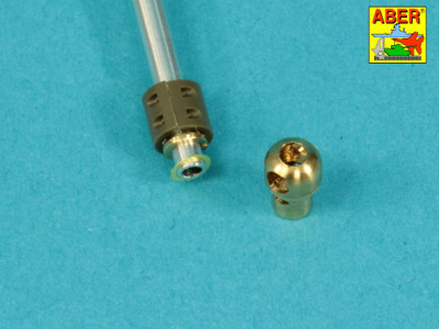76,2mm Ordinance Q.F. 3in. 17 Pdr. gun barrel for M10 IIC Achilles British Tank Destroyer - 9