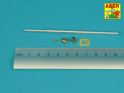 76,2mm Ordinance Q.F. 3in. 17 Pdr. gun barrel for M10 IIC Achilles British Tank Destroyer - 2